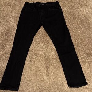 Sleek Black Slim Fit Jeans for Men